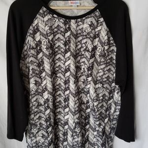 Nwt LulaRoe Disney Nightmare before Christmas top